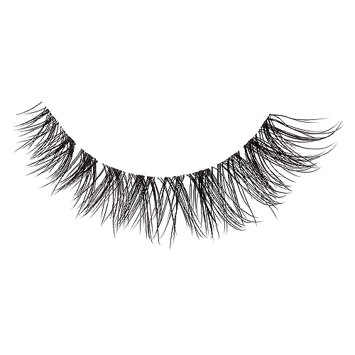 Image of KISS My Lash But Better False Eyelashes, No Filters', 10 mm, Includes 1 Pair Of Lash, Contact Lens Friendly, Easy to Apply, Reusable Strip Lashes (Pack of 4)