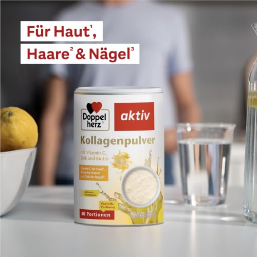 Doppelherz Kollagenpulver Zitrone – Ansicht 2