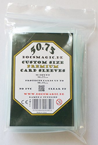 docsmagic.de 50 Premium 50 x 75 Board Game Sleeves - 52 x 77 - Sails of Glory
