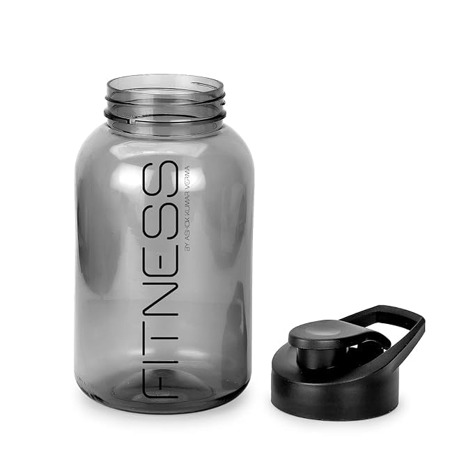 Chubs Fitness Series Summer Special Edition 500 ML Gallon Bottle Shaker for | Hydration | Mixer | Shaker |Bottle| for Men and Women (Multipurpose) (Black BASH)