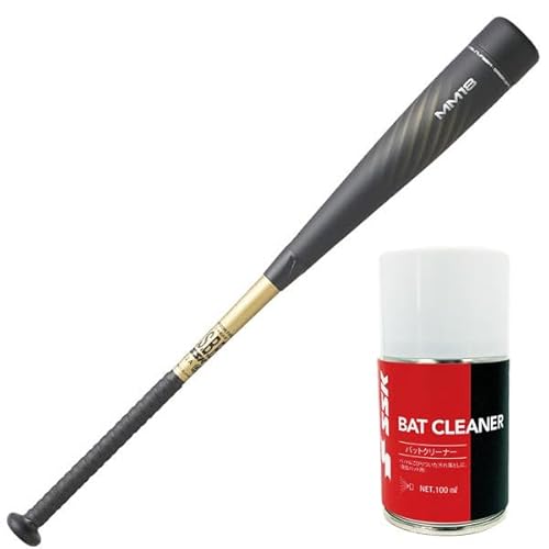 SSK MM18 少年軟式 バット 80cm 野球 子供用 少年野球エスエスケイ 少年 軟式用 ミドルバランス BTC24 バットクリーナー セット SBB5039MD-BTC24 軟式少年 野球用品 スワロースポーツ 軟式少年野球バット