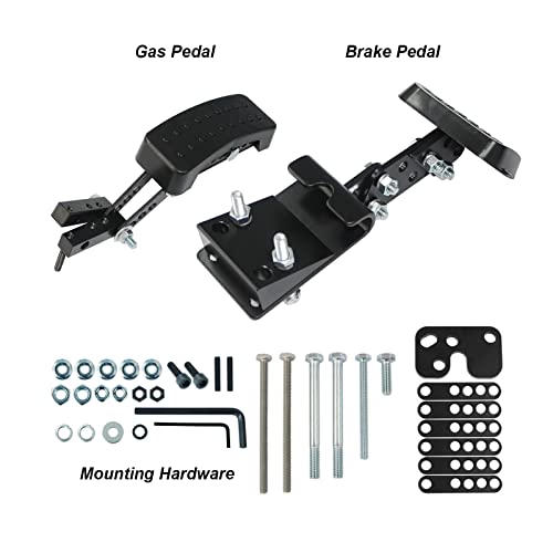 Mgwill Gas And Brake Pedal Extenders For Cars, Go Kart, Ride On Toys #TOP1