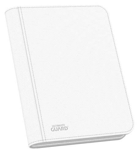 Image of Ultimate Guard Zipfolio 160 - 8 Pocket Xenoskin White Display Album