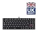 immagine 3Redragon Tastiera meccanica KUMARA K552-N-UK 87 Tastiera da gioco meccanica compatta con tasti blu, Tastiera da gioco per computer PC (QWERTY UK Layout - No Backlight)