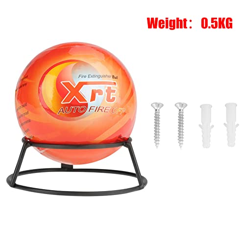 POSTEGE Fire Extinguisher Ball, Fire Ball Automatic Dry Powder Fire Extinguisher for Cars Caravan House Small Office Suppress 0.5/1.3KG