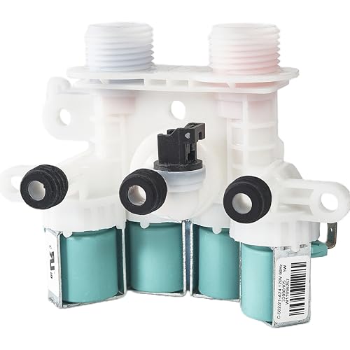 W11165546 W11096267 Washer Water Inlet Valve Replacement For whirl-pool Kenmore Maytag Washing Machine Parts Replaces 33090105 W1059942 W10599423