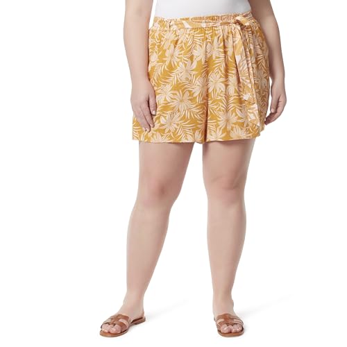Short Ellown Jessica Simpson femme taille haute élastique avec ceinture chic