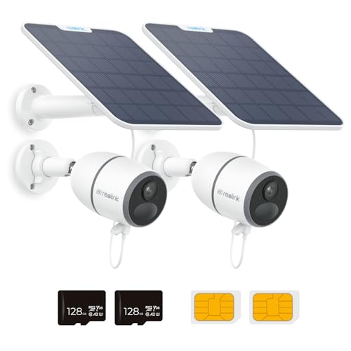 REOLINK 4K 3G/4G LTE Cellular Security Camera Outdoor+128GB SD Card - Detailed View