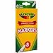 Crayola Original Marker Set, Fine Tip, Assorted Classic Colors, Set of 8, Model:58-7709