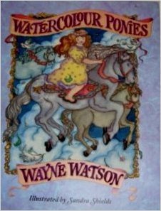 Hardcover Watercolour Ponies Book