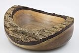  Massive Rindeschale Walnuss Rinde Bio Öko Natur Baum Holz Designer Handmade Unikat Wohnzimmer Büro Baumrinde Landhausstil