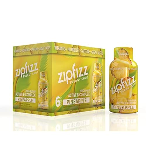 Zipfizz 2oz Energy Shot Pineapple Flavor Hydrating