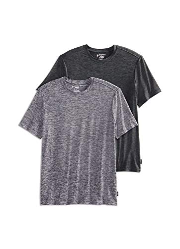 Jockey Men's Performance Soft Knit Space Dye Tee - 2 Pack4