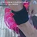 AquaLogix Total Body Water Weights Bundle, Polycarbonate Upper Body Bells & Padded Lower Body Fins, Pool Exercise Equipment, Water Aerobics, Colors Indicate Resistance Level (Pink = Medium)
