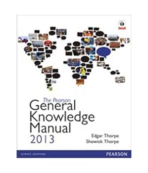 Paperback The Pearson General Knowledge Manual 2013 Book