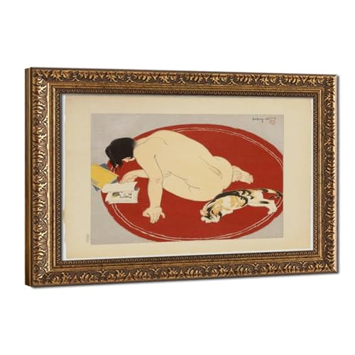 Décoration murale bureau toile Ishikawa Toraji 40x60