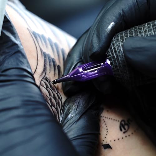 Image of Mast Tattoo Pro Cartridge Tattoo Needles Disposable 20Pcs 7mm Tight Long Taper Size Round Liner 1001RLT