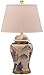 SAFAVIEH Lighting Collection Shanghai Chinoiserie Blue/ White Ginger Jar 29-inch Bedroom Living Room Home Office Desk Nightstand Table Lamp Set of 2 (LED Bulbs Included)