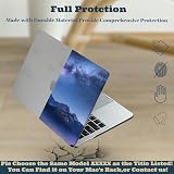 HLAAJJX Etui na MacBooka Pro 33.0 cm (model 2012-2009 A1278 z CD-ROM), solidna plastikowa ochronna twarda obudowa i pokrowiec na laptopa i klawiaturę do Mac Pro 13, Mountain & Aurora