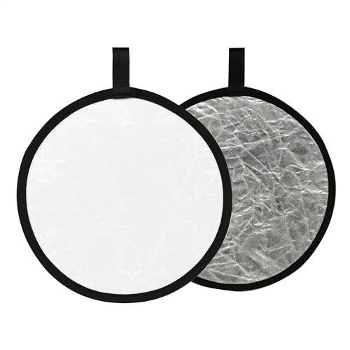 Kenko KRR-S/W31-II Reflex Board R/W 12.2 inches (31 cm), Silver/White Reversible Design, Storage Case Included