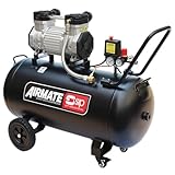 SIP Airmate Air Compressor Low Noise Oil-Free Direct Drive, 230V 100L 3hp 2.2kW 116psi 8 Bar 15CFM