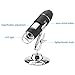 Digital Microscope, Walfront Handheld Digital Electronic Microscope 1000X Magnifier 8 LED Adjustable Observation Stand Analog AV Output for TV(US Plug, 110V)