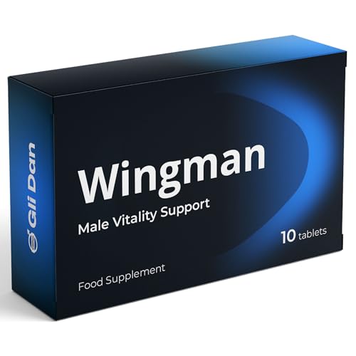 10 Blue Tablets | Rapid Action Performance Supplement for Men | High Strength Formula for Energy Stamina & Confidence | Enhanced Vitality & Physical Readiness | Wingman by Glidan | UK Made