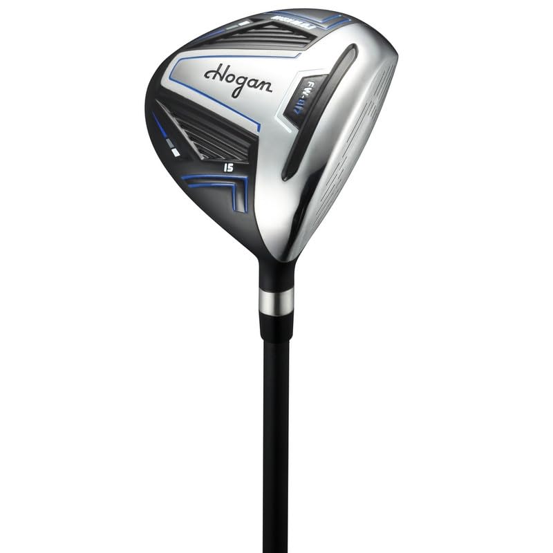 Hogan Golf FW-817 Men's Stiff Flex Club Set, 1" Longer