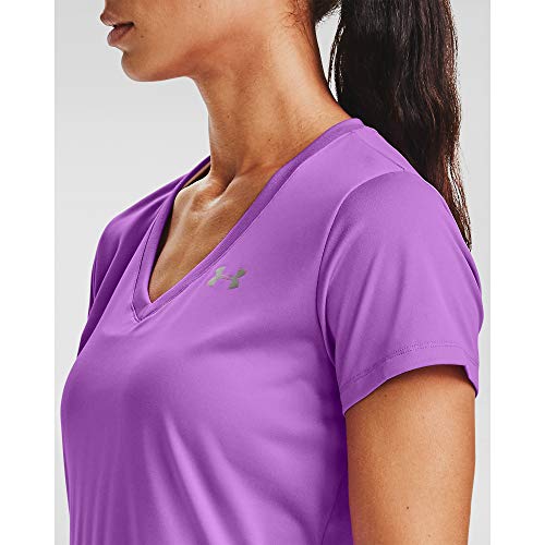 Image of Under Armour Womens Tech V-Neck Short-Sleeve T-Shirt