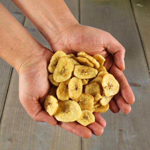 Lyra Pet® 1 kg Bananen getrocknet | Reich an Vitaminen & Ballaststoffen | Bananenscheiben für Vögel, Nager, Pferde & Reptilien | Nährstoffreiches & natürliches Futter | Ideal als Ergänzung