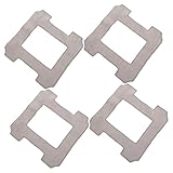 OUNONA 4stücke Waschbare Mikrofasertücher Für Fensterreinigungsroboter Kompatibel Mit Langlebige Reinigungstücher Für Effektive Fensterpflege