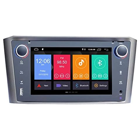 QIQIDIAN Android 10.0 Car Stereo Radio GPS Navigation Touch Screen Multimedia Entertainment Cover