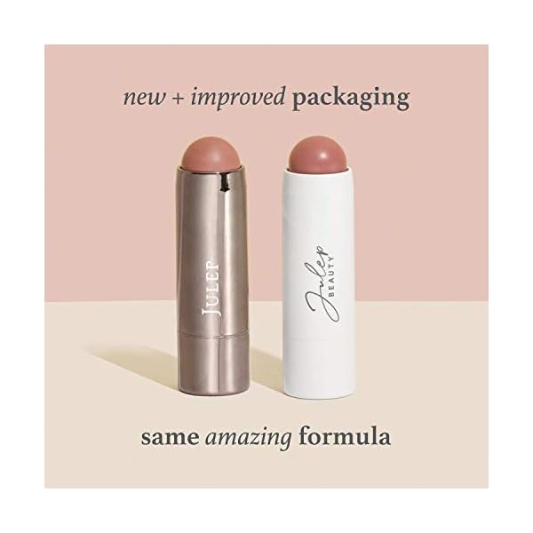 Julep-Skip-The-Brush-Creme-To-Powder-Cream-Blush-Stick-For-Cheeks-Eyes-Lips-Warm-Bronze Julep Skip The Brush Cream to Powder Blush Stick - Warm Bronze - Blendable and Buildable Color - 2-in-1 Blush and Lip Makeup Stick
