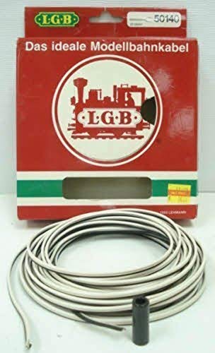 Preisvergleich Produktbild LGB 50140 - Doppellitze, 20 m, schwarz / weiß