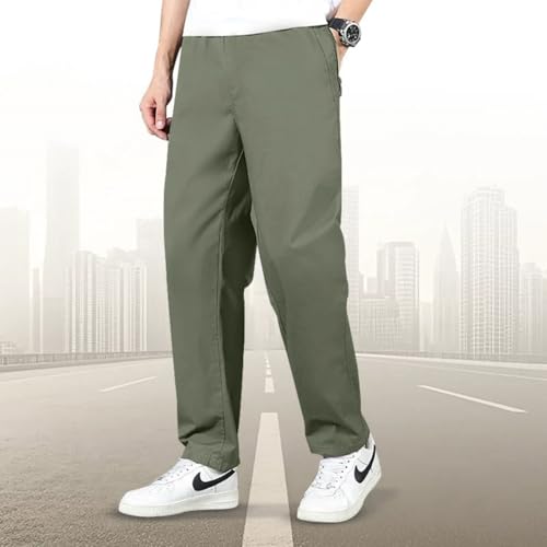 Puliam Mens Stretch Pants, Bromute Pants for Men, Easetactic - Flex Fit Zipper-Pocket Durable Pant, Ease Tactic Flex Fit Pant3