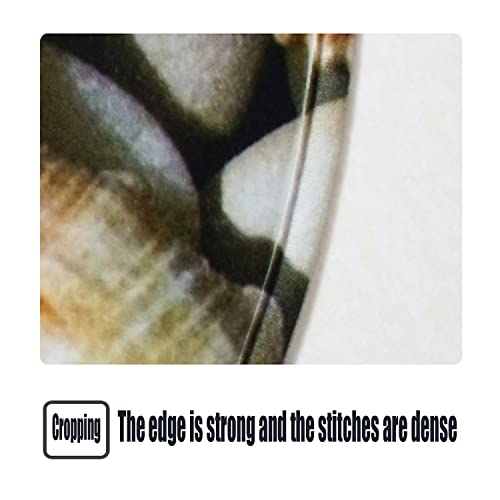 AIYING 3-teiliges Badezimmerteppich-Set, Moderne Kunst, Konturenmatte, WC-Deckelbezug, rutschfeste Badematte,4,44*75cm… – Bild 4