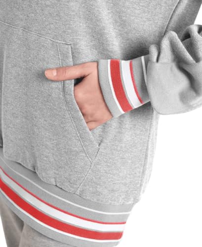 ARENA Unisex Adults Hoodie Sweatshirt Cotton Fleece Regular Fit Pullover Top4