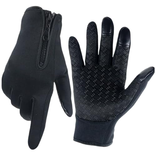 Guantes De Invierno Impermeables,Anti-Viento Táctil Anti-Deslizante Térmico Equipo Al Aire Libre | Guantes De Conducción Para Mujeres | Para Trabajo Al Aire Libre Camping Senderismo Caminar Viaje