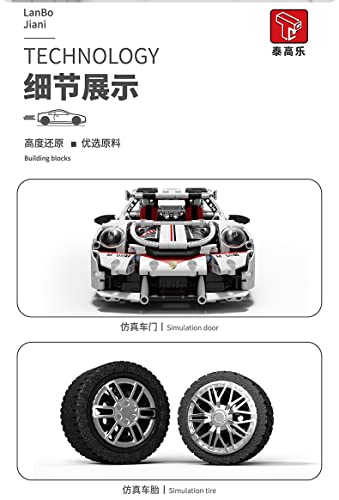 litodinogo TGL T2008 Technik Rennwagen Modellauto Bausatz im Maßstab 1:14, Supersportwagen, Modellbausatz, Sammlerstück… – Bild 6