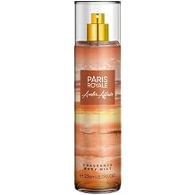 Paris Royale Amber Affair Body Mist for Women - Long-Lasting Fragrance Spray with Soft, Warm Amber & Floral Notes Ideal Gift for Women, Everyday Wear, 8oz 236ml