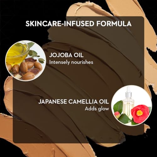 Image of SUGAR Cosmetics Mettle Cream To Powder Foundation | For All Skin,Full Coverage & Matte | 12gm - 40 Breve (Medium Beige, Warm Undertone)