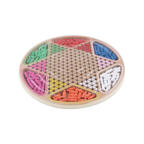Jeu de Dames Chinoises et Gobang, un jouet d'éveil en bois noble et robuste