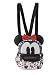2-in-1 Minnie Mouse 3D 6in Cross-body bag/Mini Backpack-Interchangeable Travel Mini Handbag