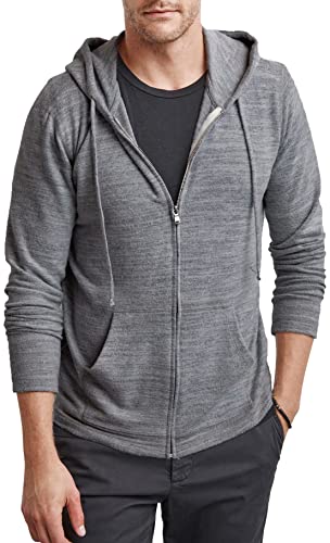 Velvet by Graham & Spencer Velvet Men's Loudon Long Sleeve Zip Up Hoodie