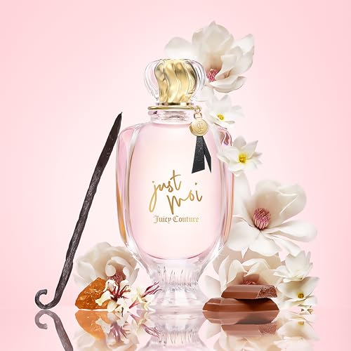 Image of Juicy Couture Just Moi Women's Perfume - Amber Vanilla Eau de Parfum - Sweet & Confident Fragrance for Day to Evening Wear - Long-Lasting