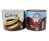 Harrissen Select Hot Chocolate Combo Galaxy Options Belgian Pack of 2 (2 x 1KG Bags) | Premium Instant Drink Mix | Rich, Creamy, Belgian-Style Taste | Just Add Milk or Water | 80+ Total Servings