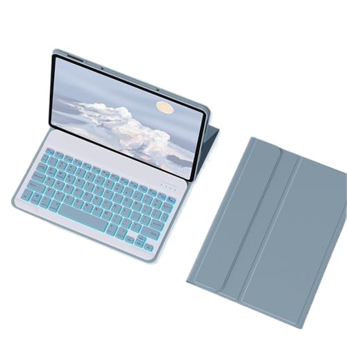 Étui clavier magnétique pour Xiaomi Pad 6 Max 14 pouces - Coque bleu ciel portable