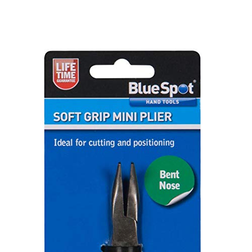Blue Spot 08505 Dipped Handle Mini Bent Nose Plier - Blue - Image 3