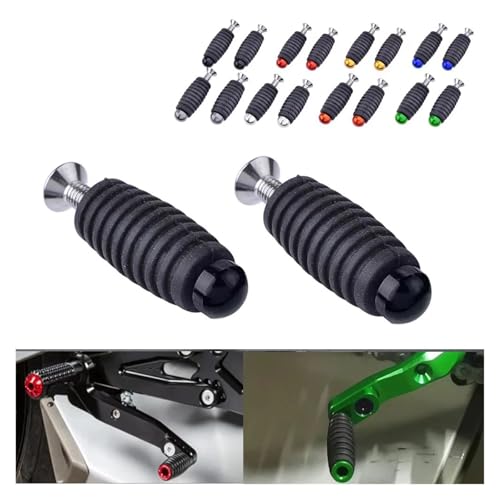 Repose-Pieds Moto M6 de Haute Précision pour Commandes Reculées Racing Ducati Rouge - 3