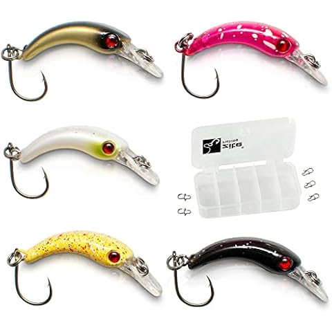 Zite Fishing Forellen-Wobbler-Set mit Box Cover